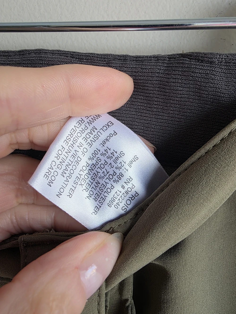 Prois Women's Pradlann Field Hunting Pants - Olive/Grey - Size XL (Estimated) - Picture 4 of 17